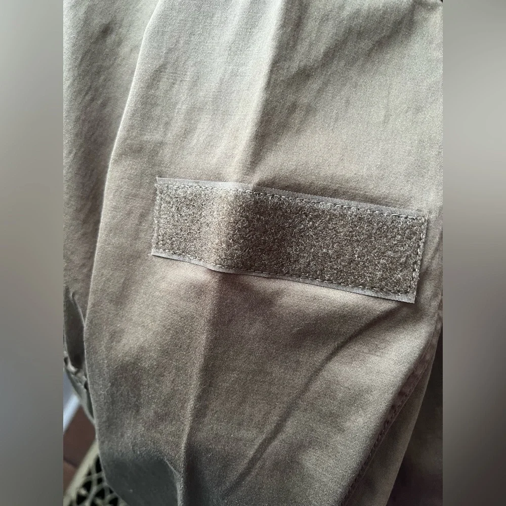 Current/Elliott The Updated Infantry Jacket In Army Green Size 2 New - Picture 11 of 13